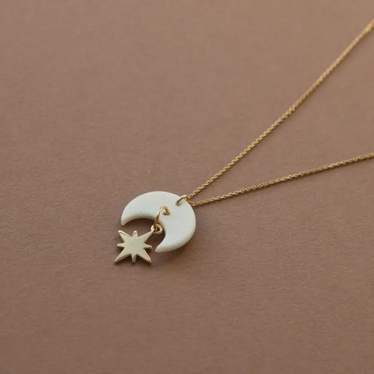 Pepper Necklace celestial star
