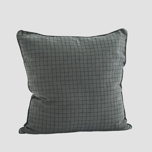 MS Cushion checked linen