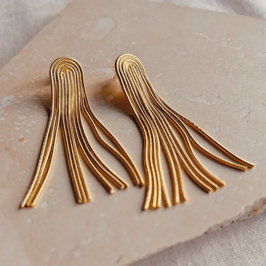 LN Earrings tassel