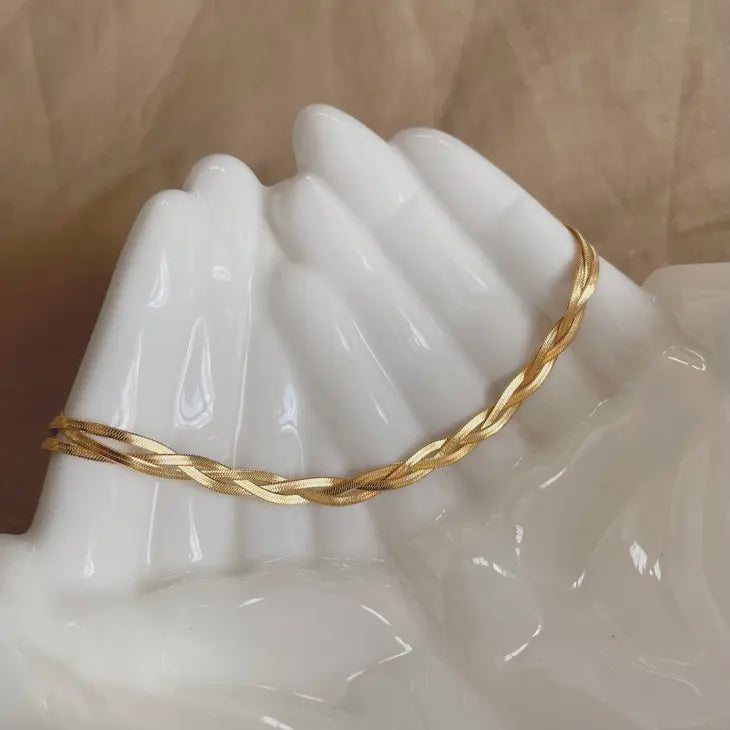 LN Necklace Braided Chain