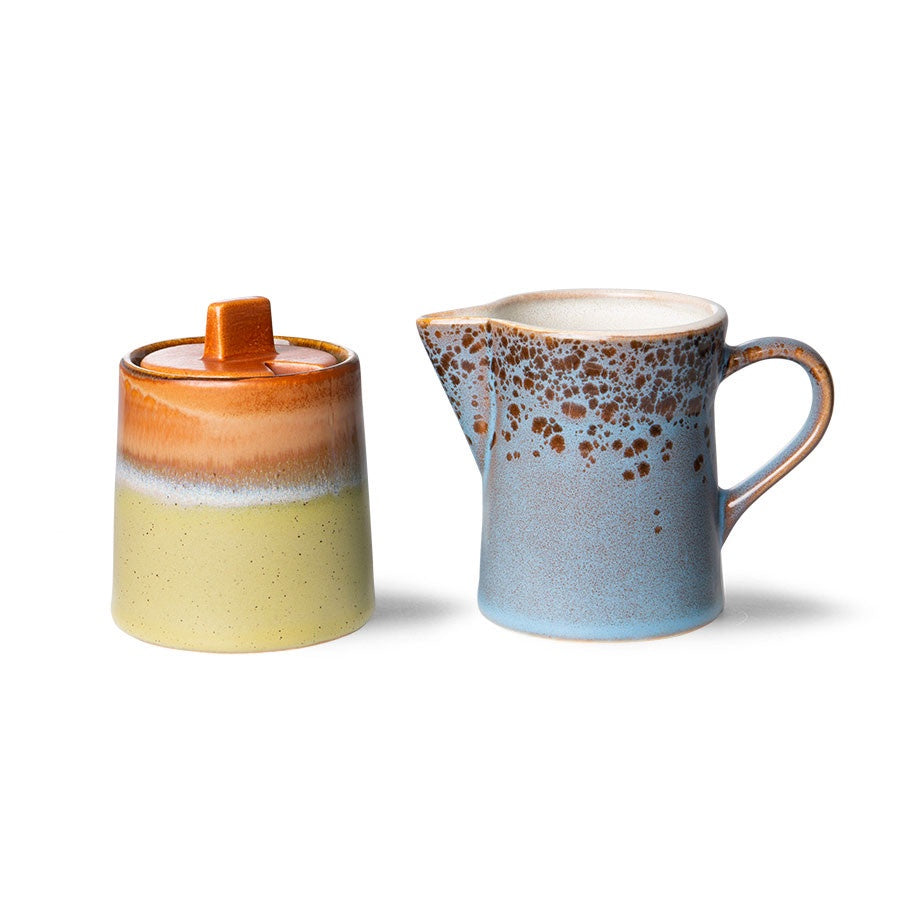 HK milk jug & sugar bowl