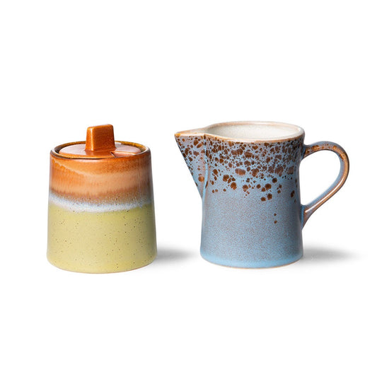 HK milk jug & sugar bowl