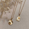 LN Necklace sunrise rectangle