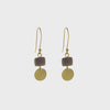 JT Earrings Earth Barrel Dusky Pink