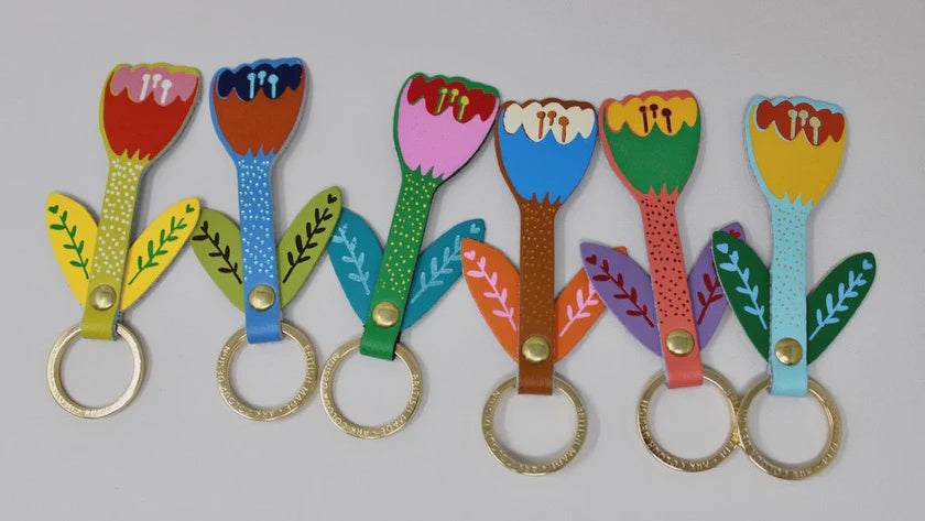Ark Keyring Tulip Flower