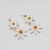 Pepper earring double daisy