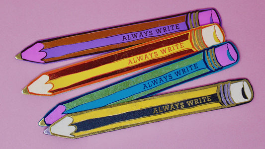 Ark Bookmark Always Write Pencil