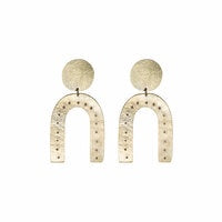 JT Earrings double arch