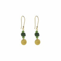 JT Earrings Earth Trio green