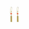 JT Earrings Fire short tube