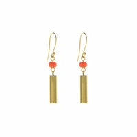 JT Earrings Fire short tube