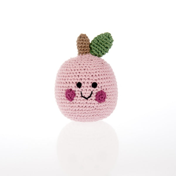 PC Rattle apple pink