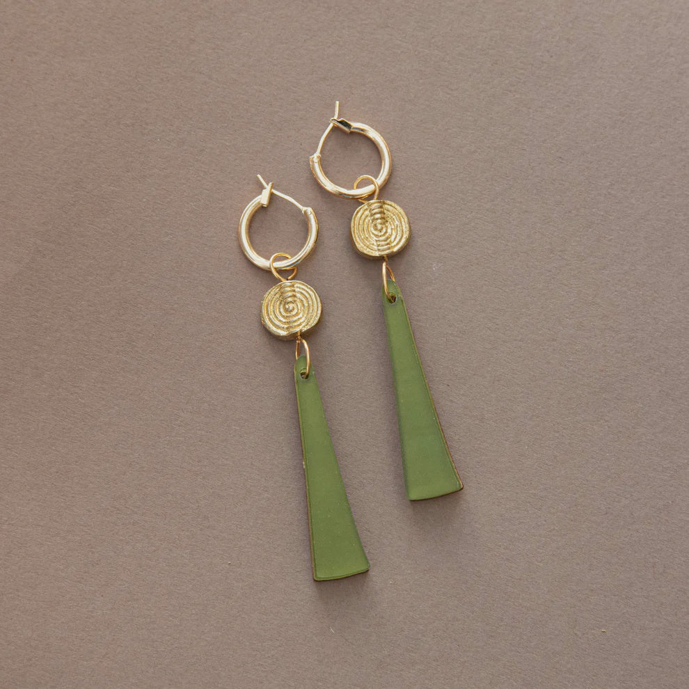 Pepper Earrings Power Drop Hoop