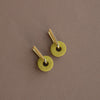Pepper Earrings Surround Hoop Chartreuse