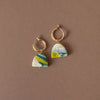 Pepper Earrings Blurred Shapes Hoops