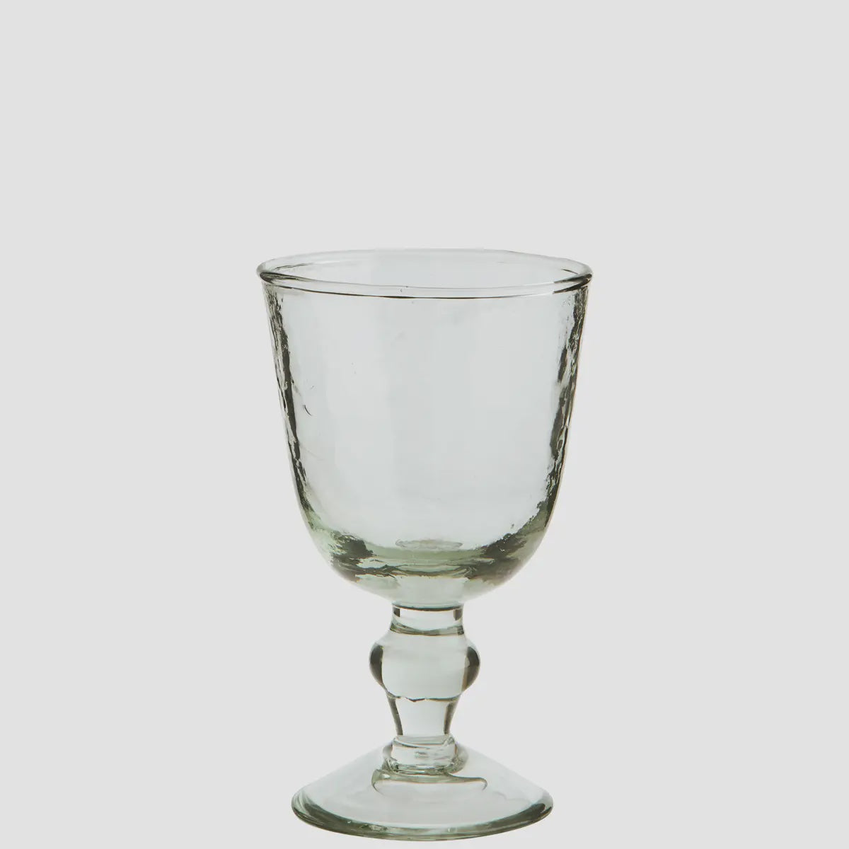 MS Glass hammered Wine
