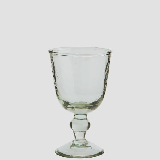 MS Glass hammered Wine