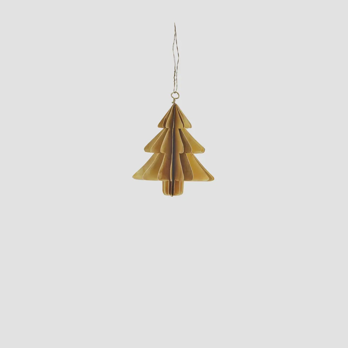 MS Xmas tree hanging brass