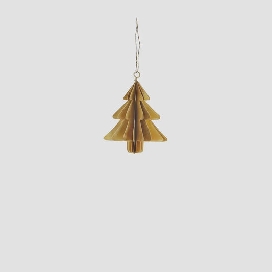 MS Xmas tree hanging brass