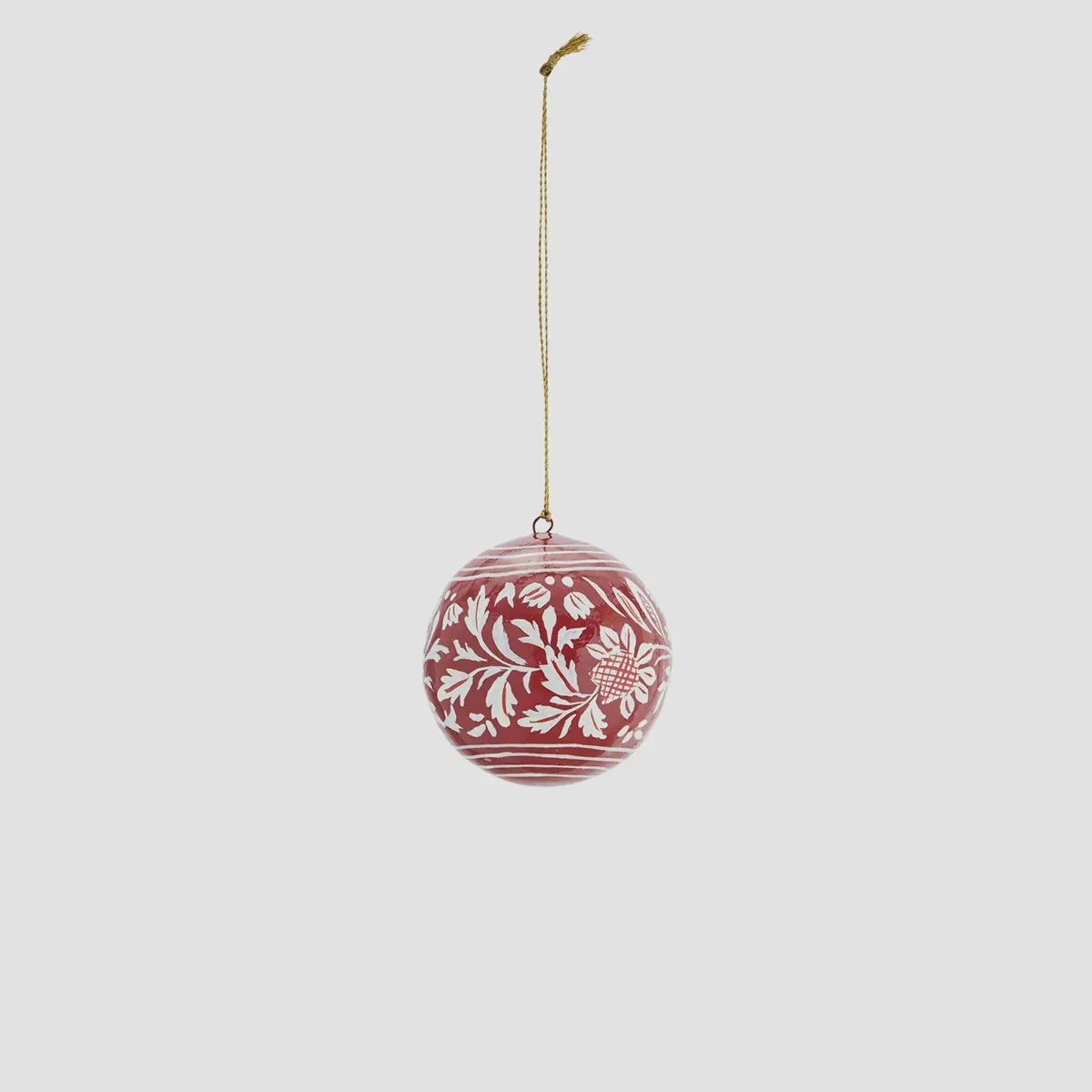 MS Xmas bauble large red