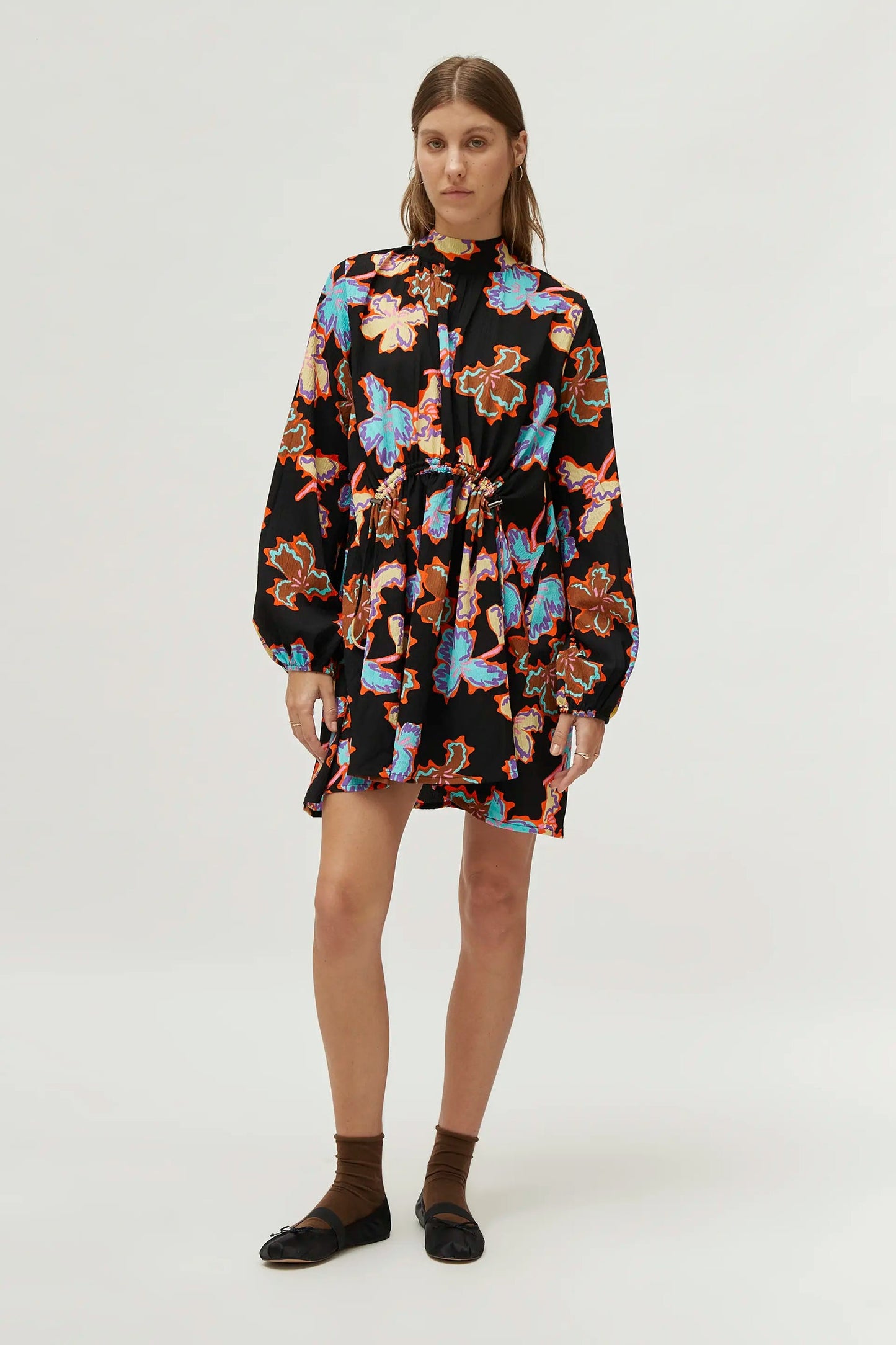 CF Dress Short Floral Print Alheli