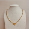 LN Necklace Flower Bar Clasp