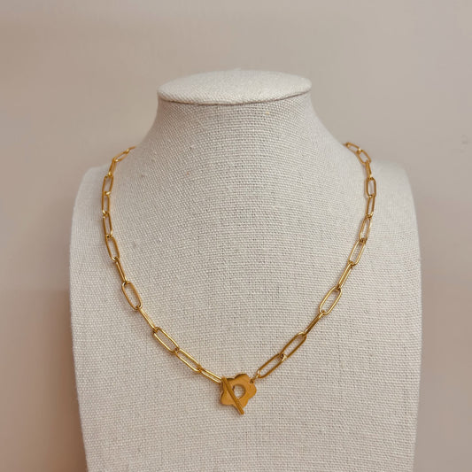 LN Necklace Flower Bar Clasp
