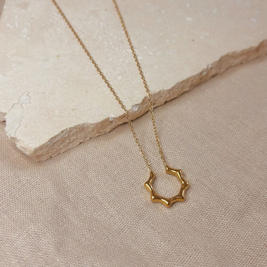 LN Necklace Gold Ray