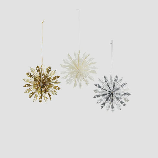 MS Xmas Hanging  Paper Snowflake