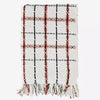 MS Throw off white/black/red/