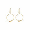 JT Earrings brass single hoop