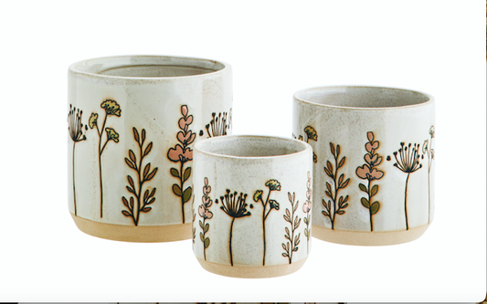 MS Pot with flowers