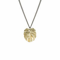 JT Necklace Tropical Leaf