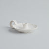 Candleholder white speckle