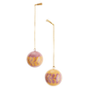 MS Xmas Bauble rose/yellow
