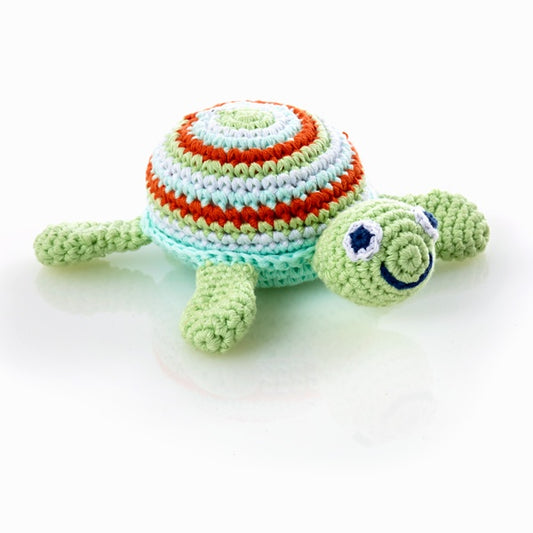 PC rattle turtle green