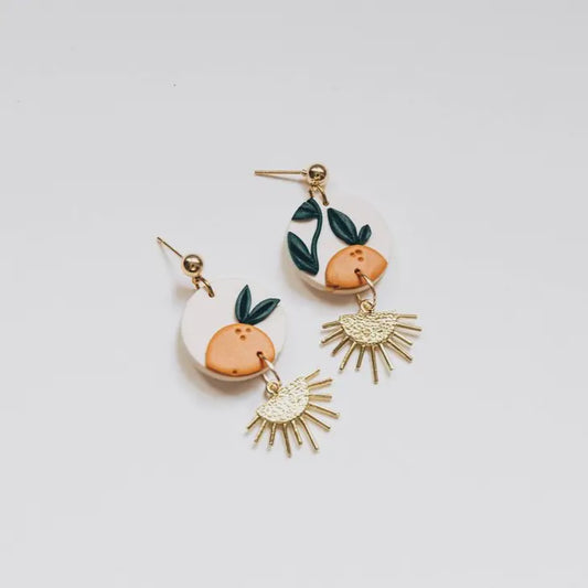 Pepper earring tree brass drop