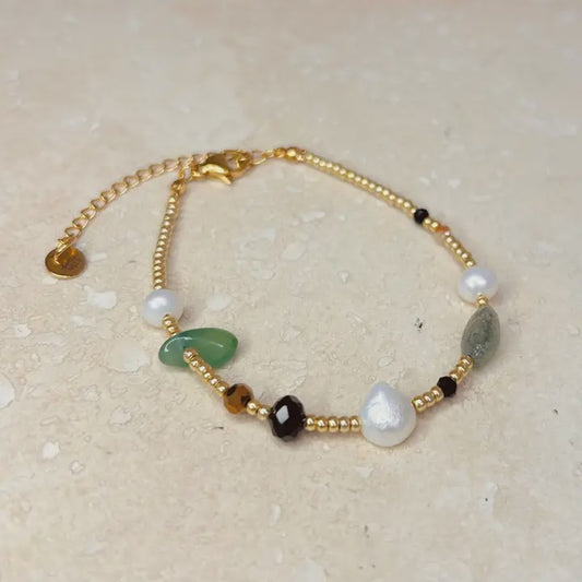 LN Bracelet mixed stone
