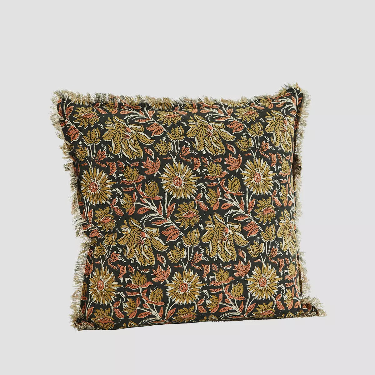 MS CUSHION PRINTED W/FRINGE 50x50cm