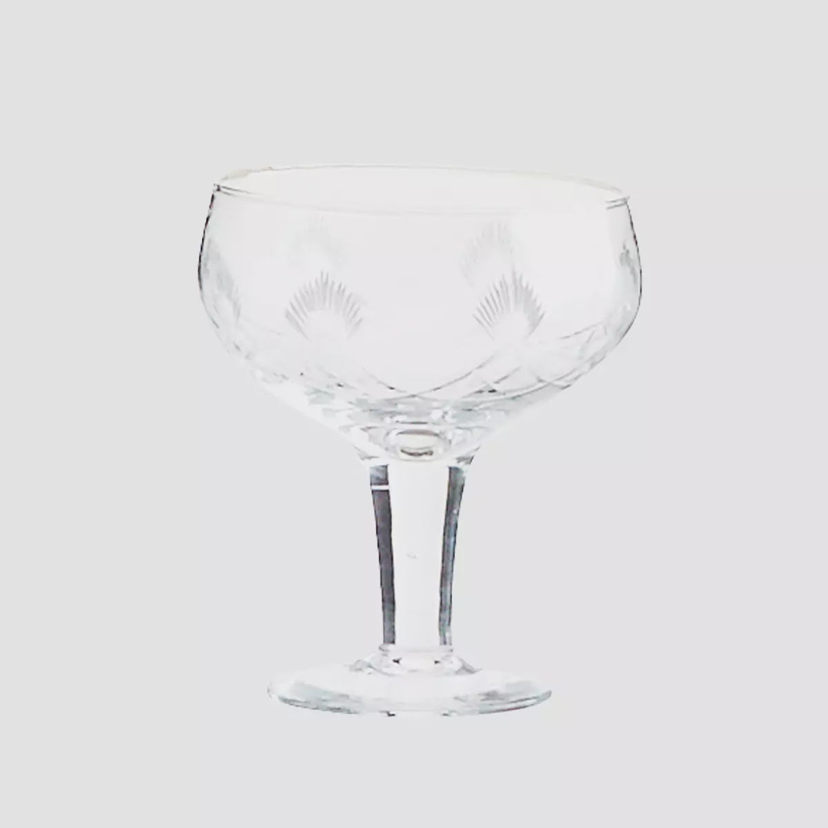 MS GLASS COCKTAIL W/CUTTING