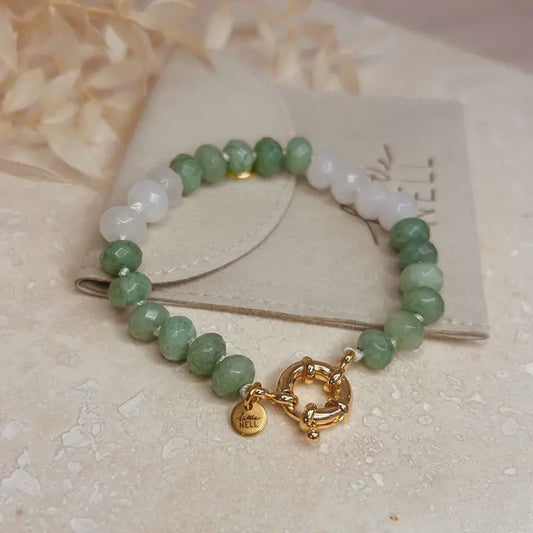 LN Bracelet chunky green