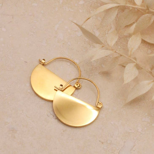 LN Earrings Demi Hoops