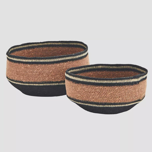 MS Bowl seagrass w/stitching