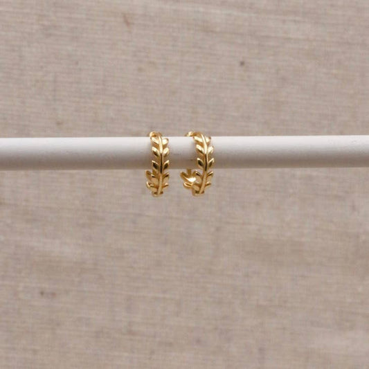 LN Earrings Laurel Huggie Hoops