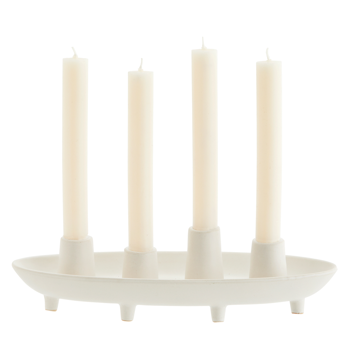 MS Candle holder white boat