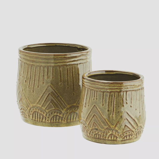 MS POT LINE + DOT SET OF 2
