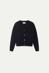 CF Cardigan heart buttons