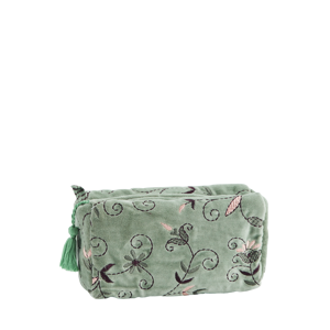 MS Washbag embroidered velvet