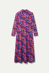 CF Dress dewberry floral print