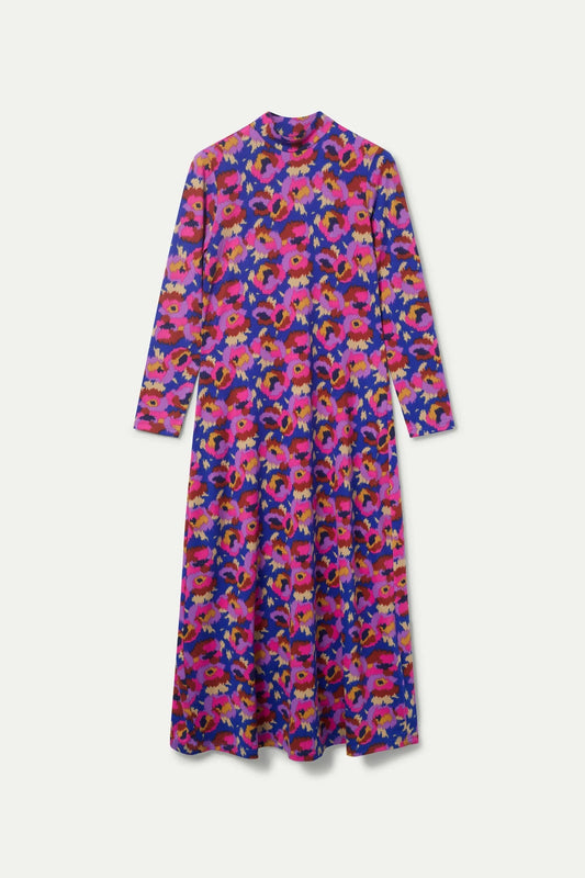 CF Dress dewberry floral print